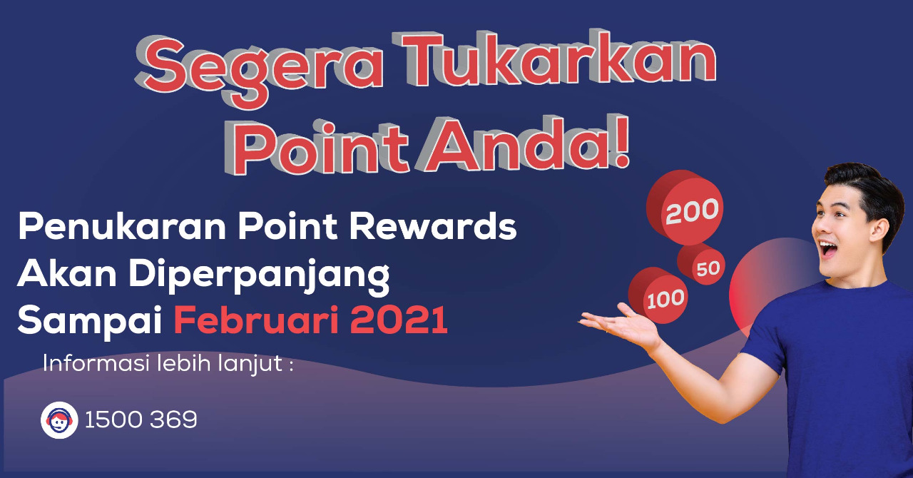 News picture  Redeem Your Points Now!